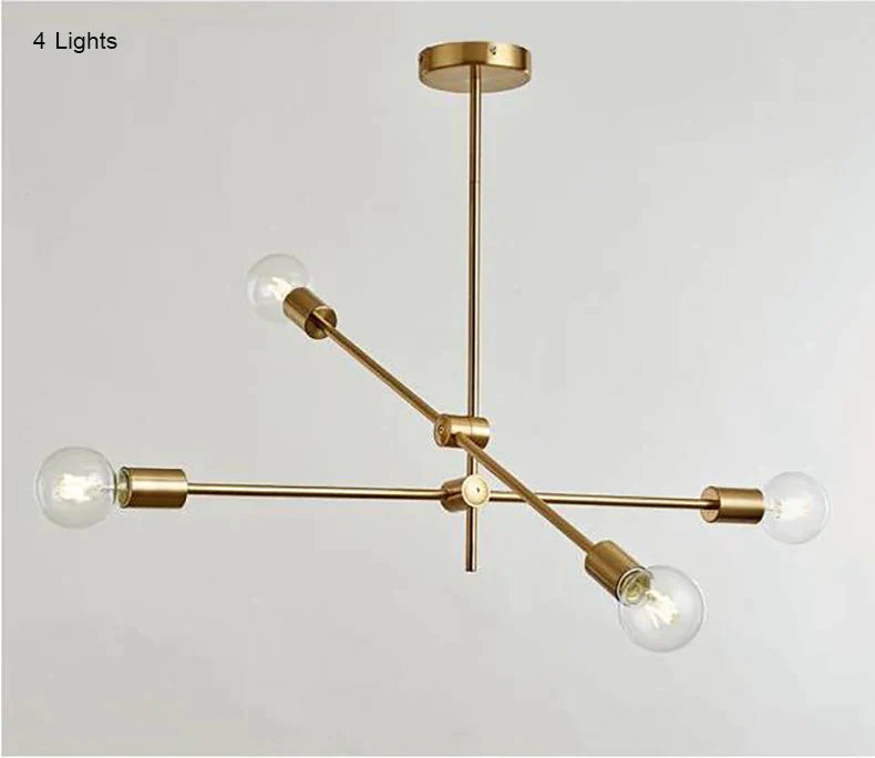 Decorbites™ Glas-Kugle-Globus-LED-Pendelleuchte - Nordisch Moderne Eisenstange Hängelampe