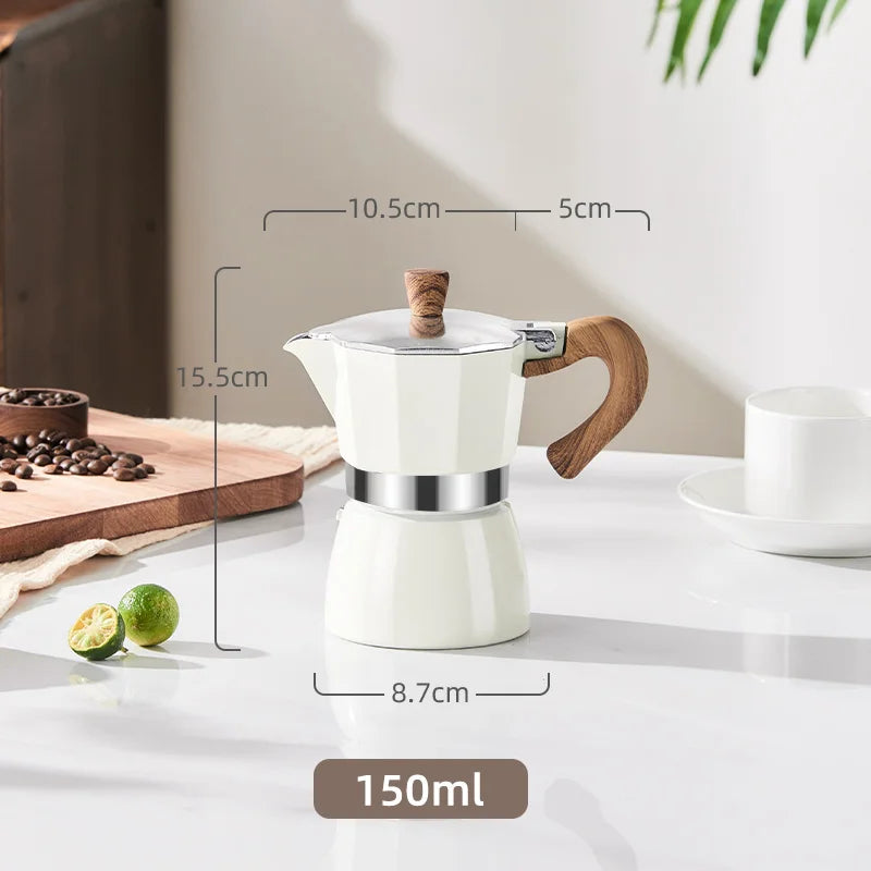 Decorbites™ 300ml Klassische Kaffeemaschine von GIANXI: Aluminium italienischer Herd-Mokka-Topf