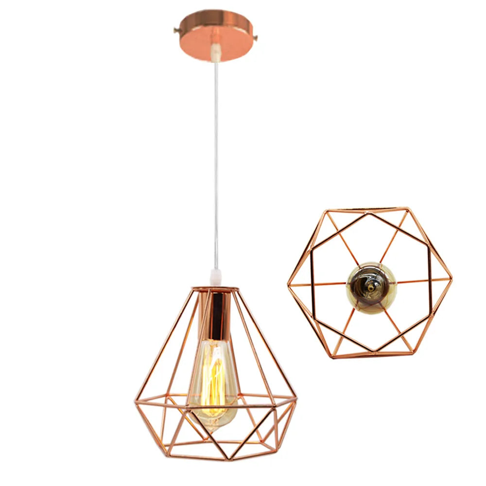 Decorbites™ Industrieller Metallkäfig-Hängelampe für Heimbeleuchtung