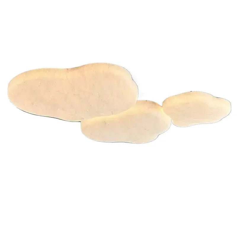DecorBites™ French Cream Silk Ceiling Light | Simple Wabi-Sabi Style Retro Bedroom Lamp