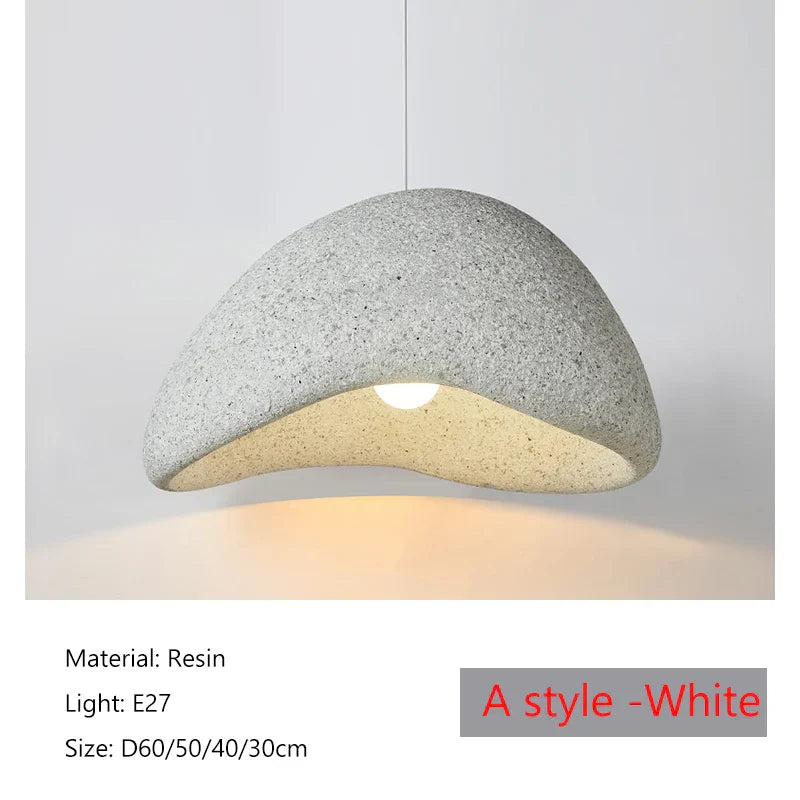Decorbites™ Japanisches Wabi-Sabi LED-Hängeleuchte Moderne Einfache Wohnzimmer-Schlafzimmer-Kronleuchter