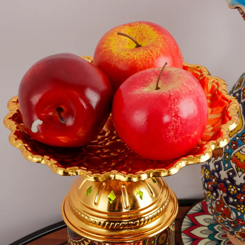 Decorbites™ Obstteller-Schreibtischlampe: Wiederaufladbar, Romantische Nachttischlampe für Wohnzimmer, Schlafzimmer