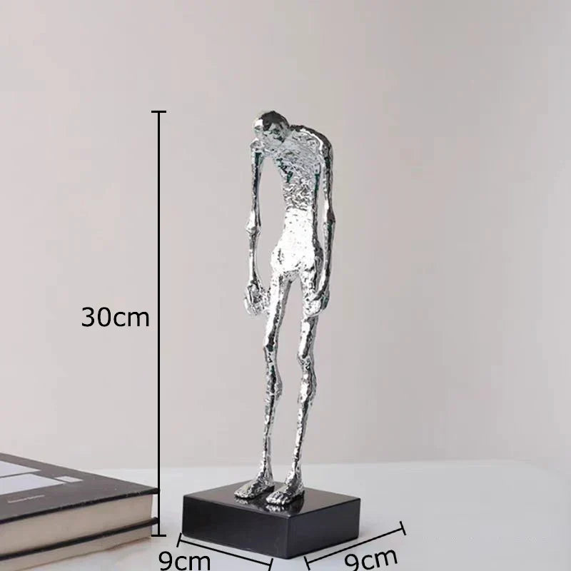 Decorbites™ Abstrakte Liebhaber-Skulptur Schreibtisch-Dekoration Heimdekoration Ästhetische Figur