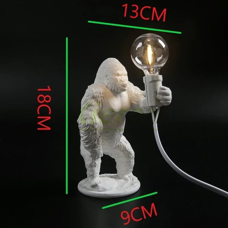 Decorbites™ King Kong LED-Schreibtischlampe - Harz Wohnzimmer Stehlampe