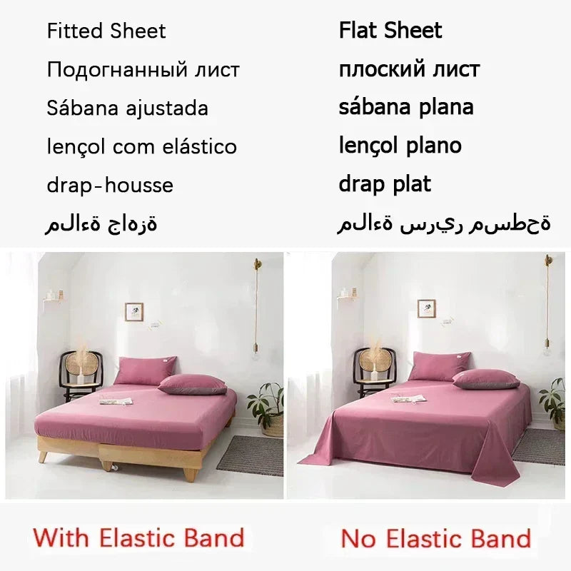 Decorbites™ Französisches Stickerei-Baumwoll-Bettwäsche-Set Queen-Duvet-Cover Luxus 100er, Hochwertige Qualität