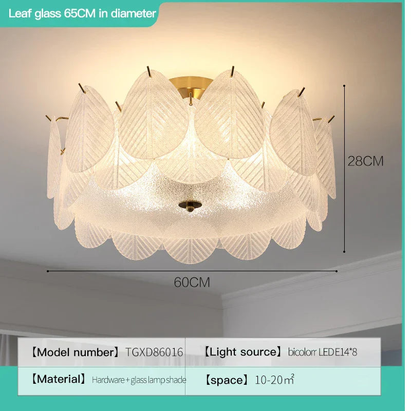 Decorbites™ Französisches Luxus-Creme-Kristall-Wohnzimmerlicht Modern Einfach Netzrot