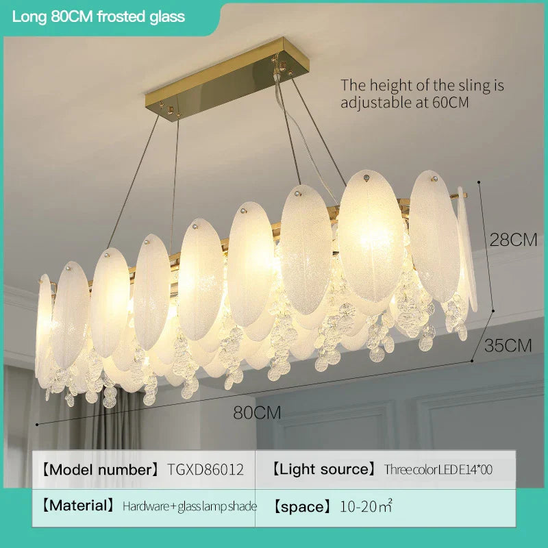 Decorbites™ Sahne-Wind-LED-Kronleuchter für das Schlafzimmer, Wohnzimmer und Kinderzimmer