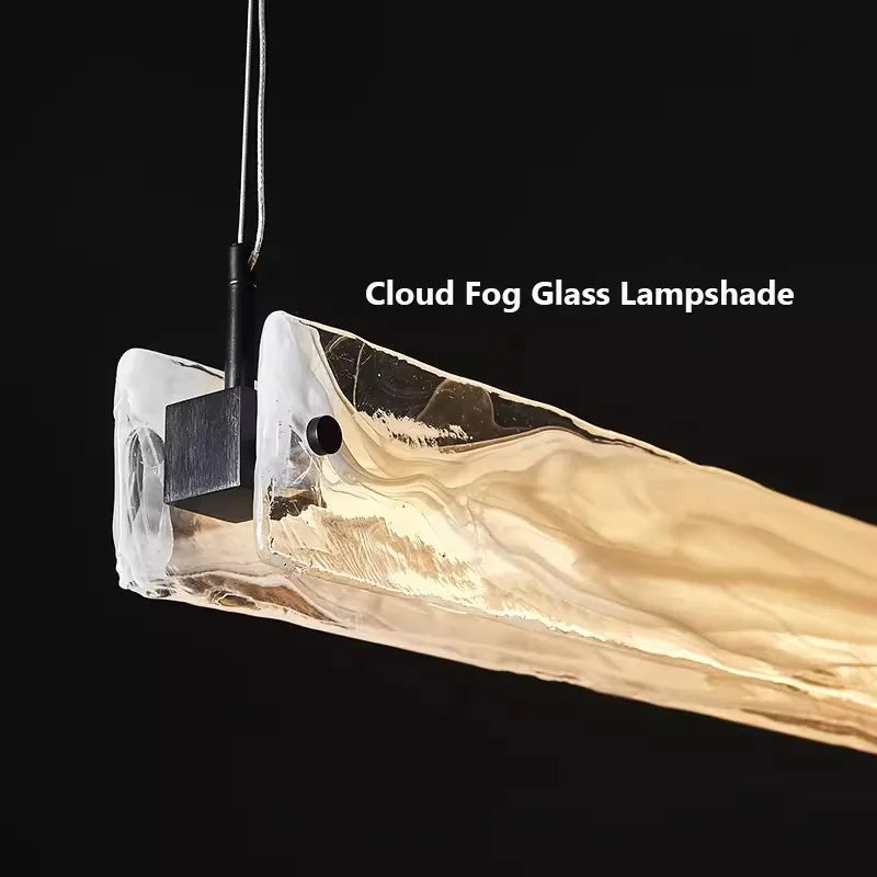Decorbites™ Wolken-Nebel-Glas-Hängeleuchte LED-Pendant-Lampe für modernes Restaurant-Bar-Tresen