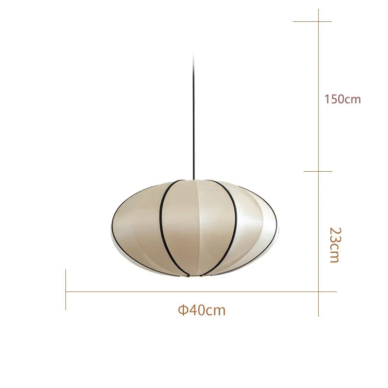 Decorbites™ Dänische Stoffleuchte Pendellampe Vintage-Kronleuchter E27-Birnen