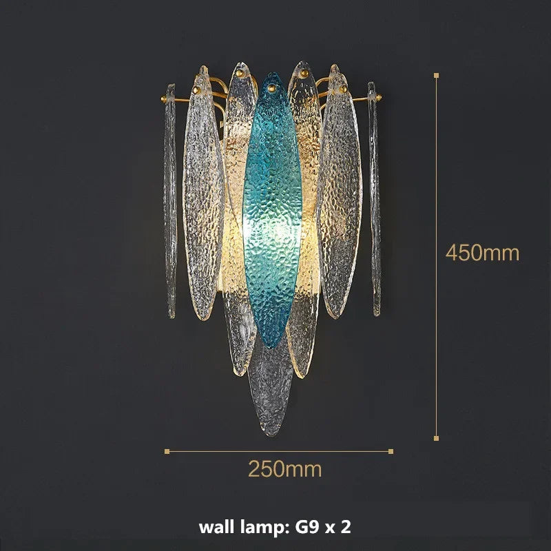 Decorbites™ Goldene Metallkette LED-Hängeleuchten für modernes luxuriöses Wohnzimmer