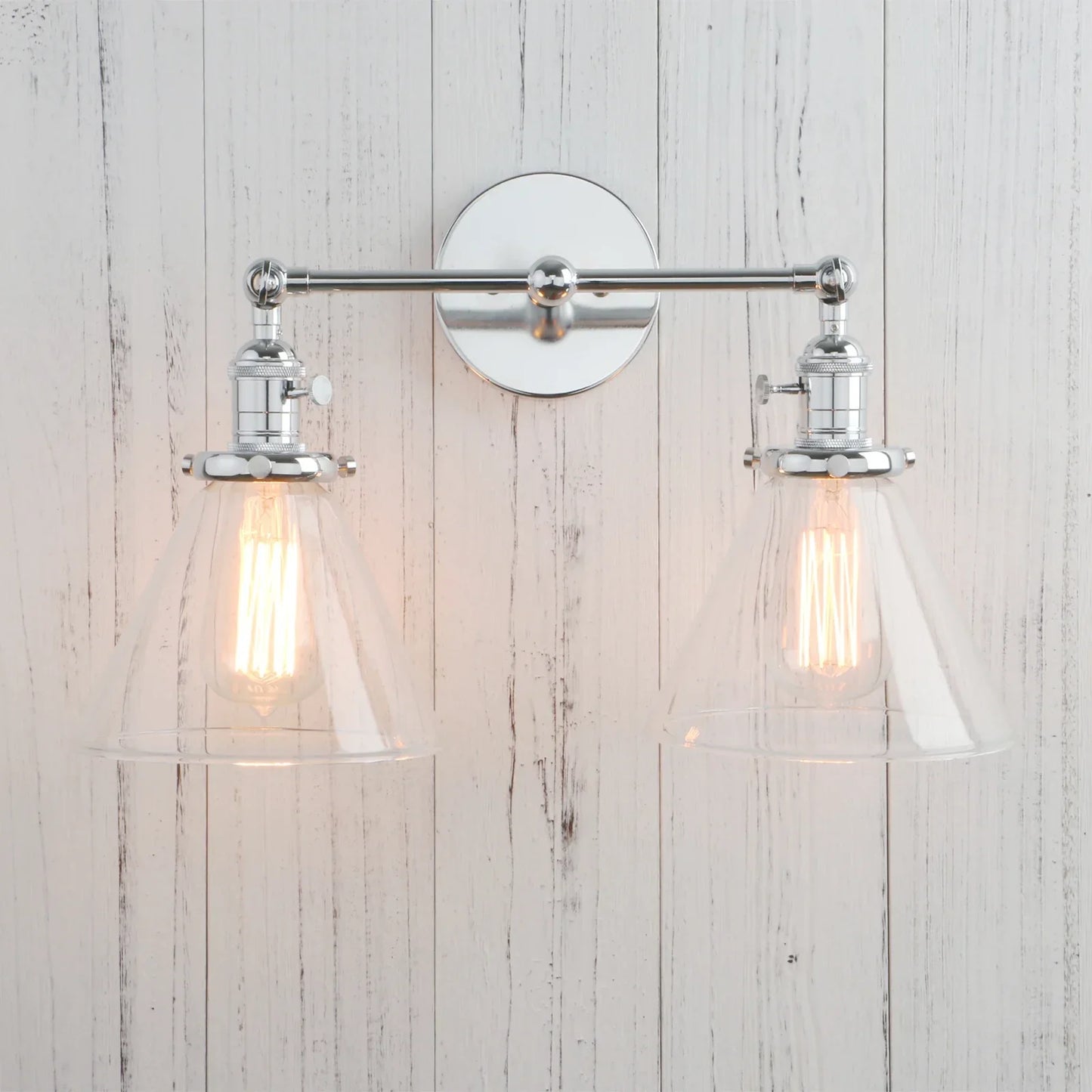 Decorbites™ Trichter-Glas-Wandleuchte für Schlafzimmer- und Loft-Dekoration