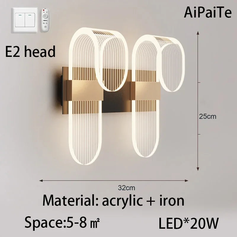 Decorbites™ Acryl-Lusterleuchter für Wohnzimmer, Schlafzimmer, Küche – Hängende Deckenlampen