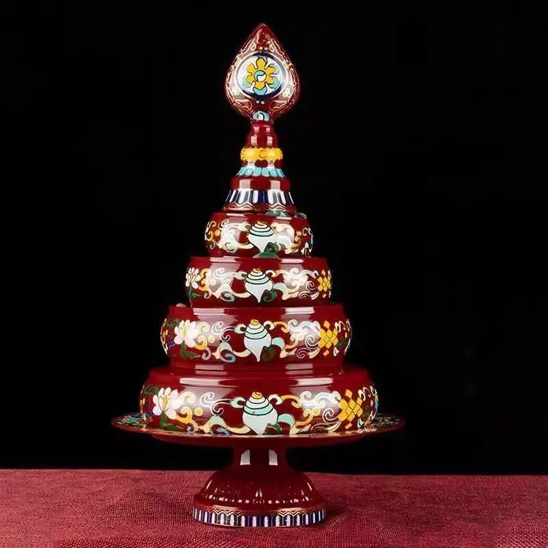 Decorbites™ Klosenné Manda-Pan Acht Glücksverheißende Teepan