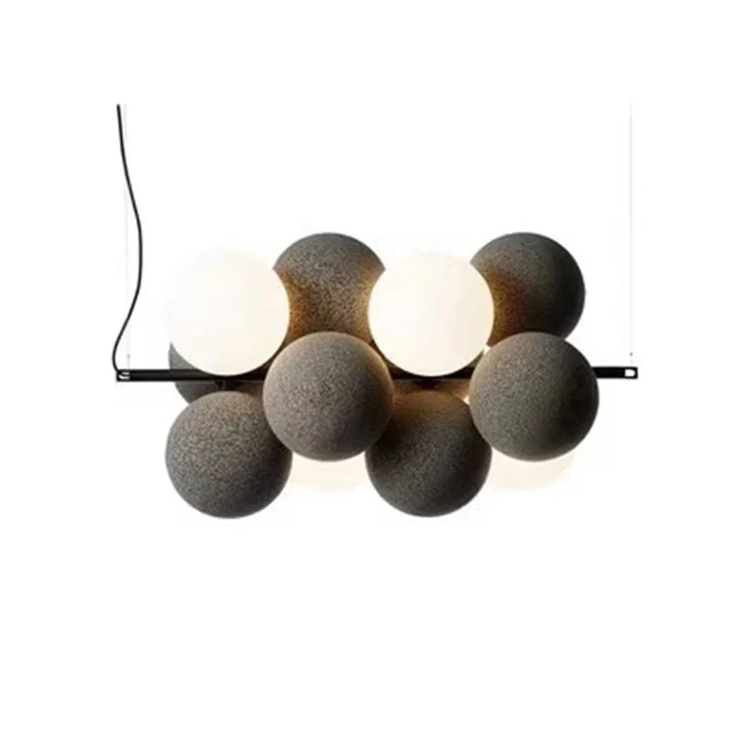 Decorbites™ Abstracta Hängeleuchte: Stilvolle Designer-Stoff-Leuchter für Zuhause, Büro und Essbereich