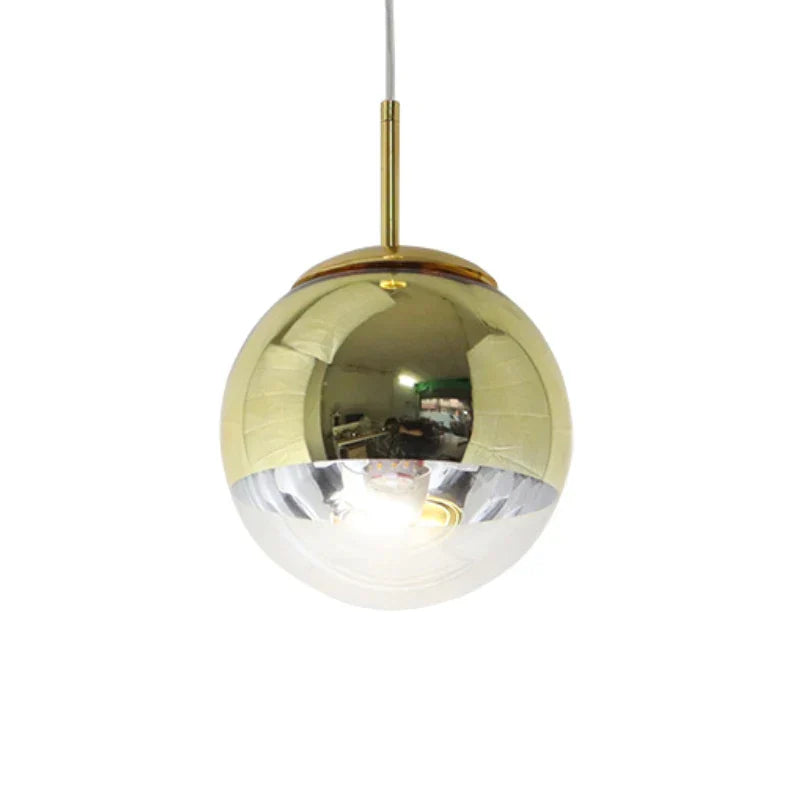 Decorbites™ Glasball-LED-Kronleuchter: Luxuriöses modernes Ein-Kopf-Design für Wohn- und Geschäftsraum