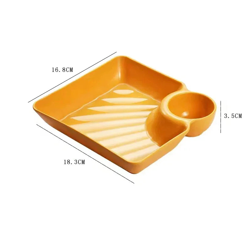Decorbites™ Küchenservice-Set zum Servieren von Teigtaschen, Sushi, Desserts und Früchten