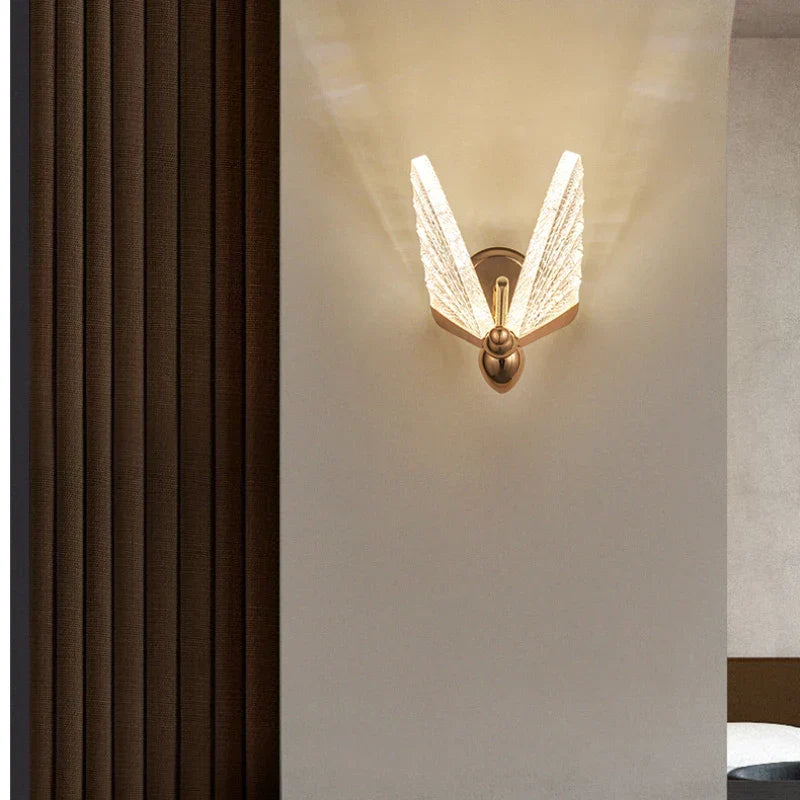 Decorbites™ LED-Schmetterlings-Wandleuchten für Schlafzimmer und Wohnzimmerdekoration, Innenleuchte