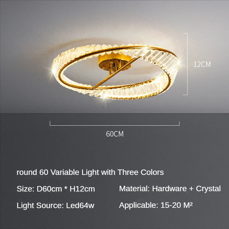 Decorbites™ Kristall-LED-Kronleuchter Deckenlampen – Moderne Luxus-Innenbeleuchtung