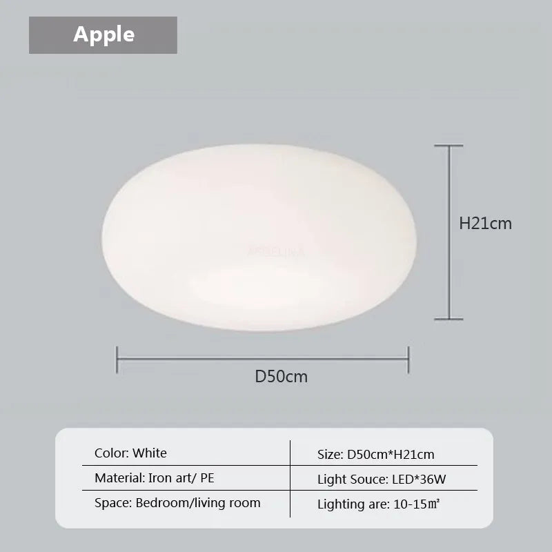 Decorbites™ Sahneapfel LED-Hängeleuchte für gemütliche Beleuchtung im Hausdekor
