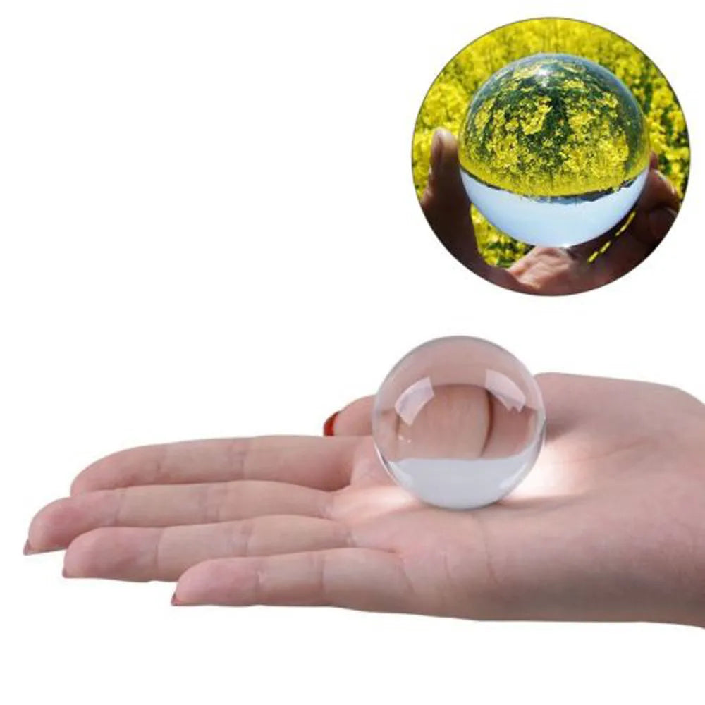 Decorbites™ Glas-Kristallkugel 4 cm verspiegelte Fotografie-Requisite Fengshui-Heimdekoration