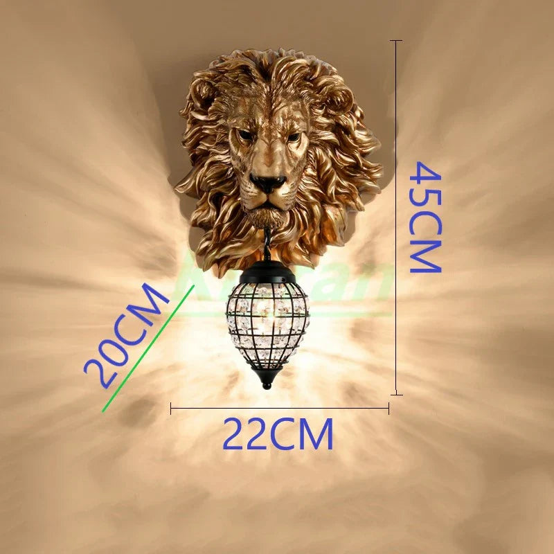 DecorBites™ King Crystal Wall Lamp for Bedroom Living Room Hotel Club Decor