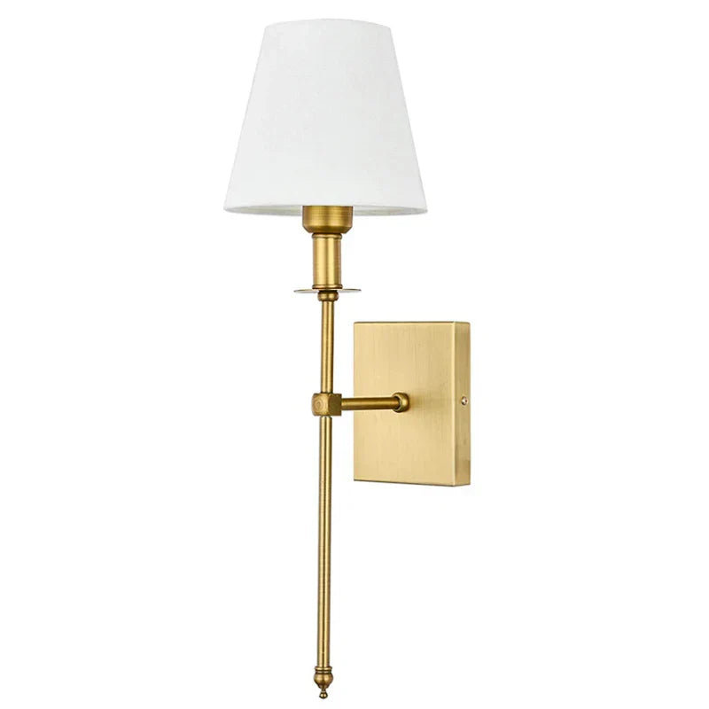 Decorbites™ Amerikanische Stoff-Wandlampe für Esszimmer, Wohnzimmer, Schlafzimmer, Badezimmer, Hotel, Treppe, Spiegel