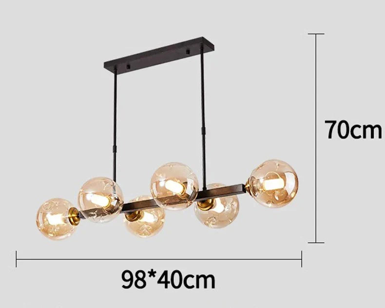 Decorbites™ LED-Pendelleuchter: Moderne Innenbeleuchtung für Wohnzimmer und Esszimmer