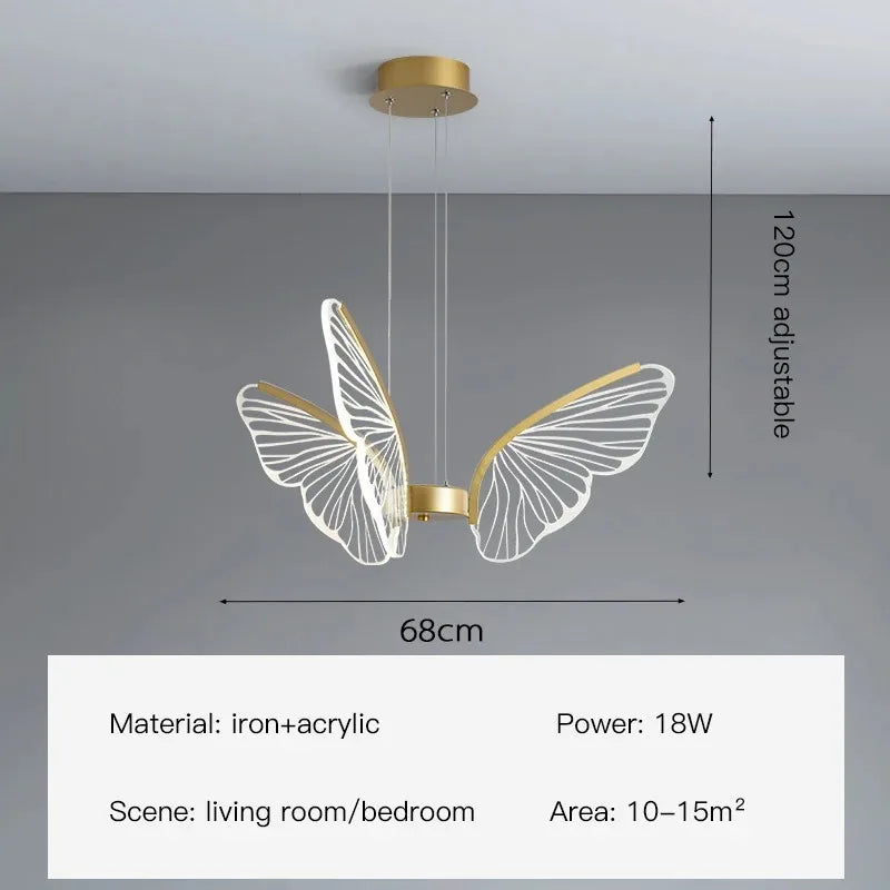 Decorbites™ LED-Schmetterlings-Lüster: Moderne Leuchten für die Einrichtung des Zuhauses
