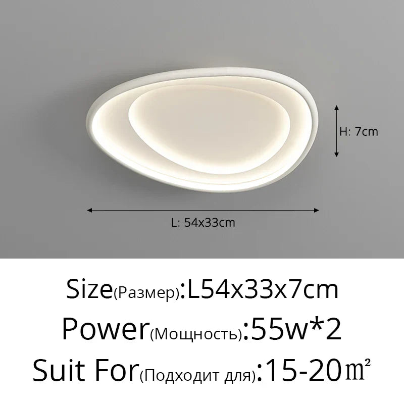 Decorbites™ LED-Kronleuchter Weiß Chrom Küchenleuchte Modernes Hausbeleuchtung