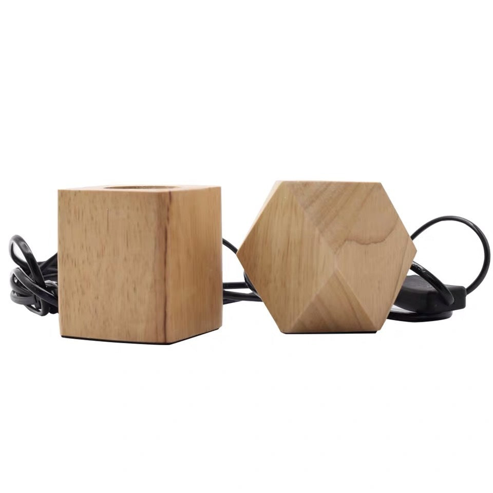 Retro Lampenhalterung Hängender Draht Holz Lampenhalter Holz Tischlampe