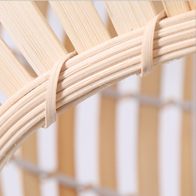 Bambus-Kunstlampe Kreative Kunst-Rattan-Kronleuchter