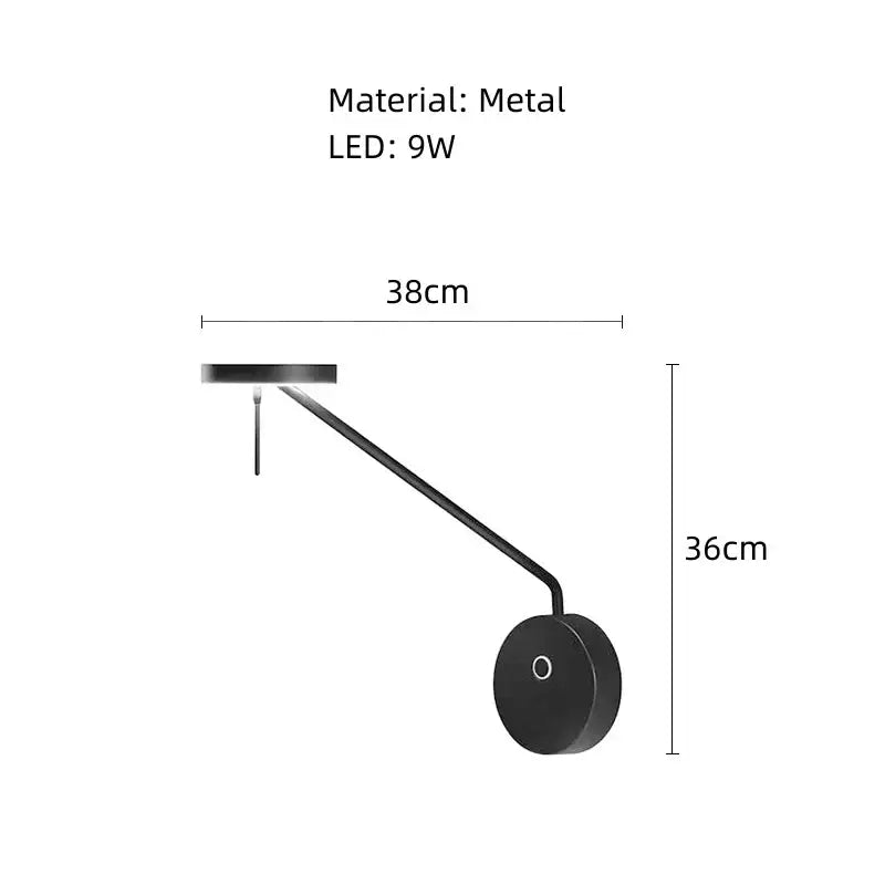 Minimalist black metal pendant light with 9w led bulb by decorbites ideal for living room lighting decor