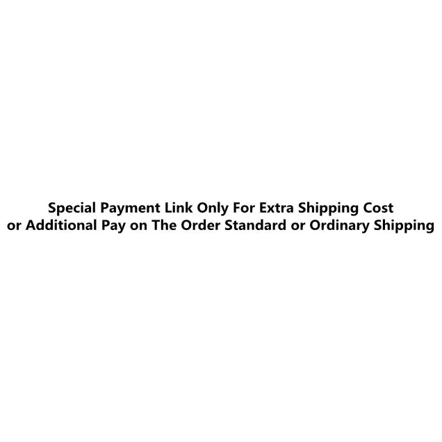 Special payment link for extra shipping cost on modern black and white decorbites irregular resin pendant light for dining room