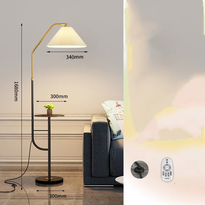 Nordic Boden-Innen-USB-Drahtlosladung Licht Luxus Schreibtischlampe