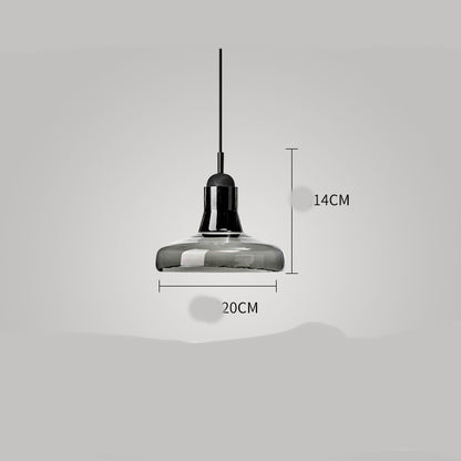 Esszimmer-Kronleuchter Kunstbeleuchtung Glas Ein-Kopf-Kleiner Kronleuchter LED-Lampen