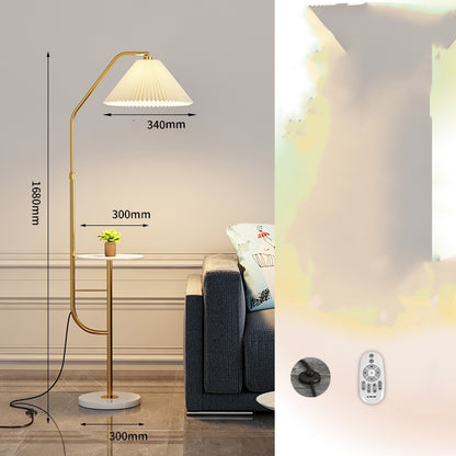 Nordic Boden-Innen-USB-Drahtlosladung Licht Luxus Schreibtischlampe