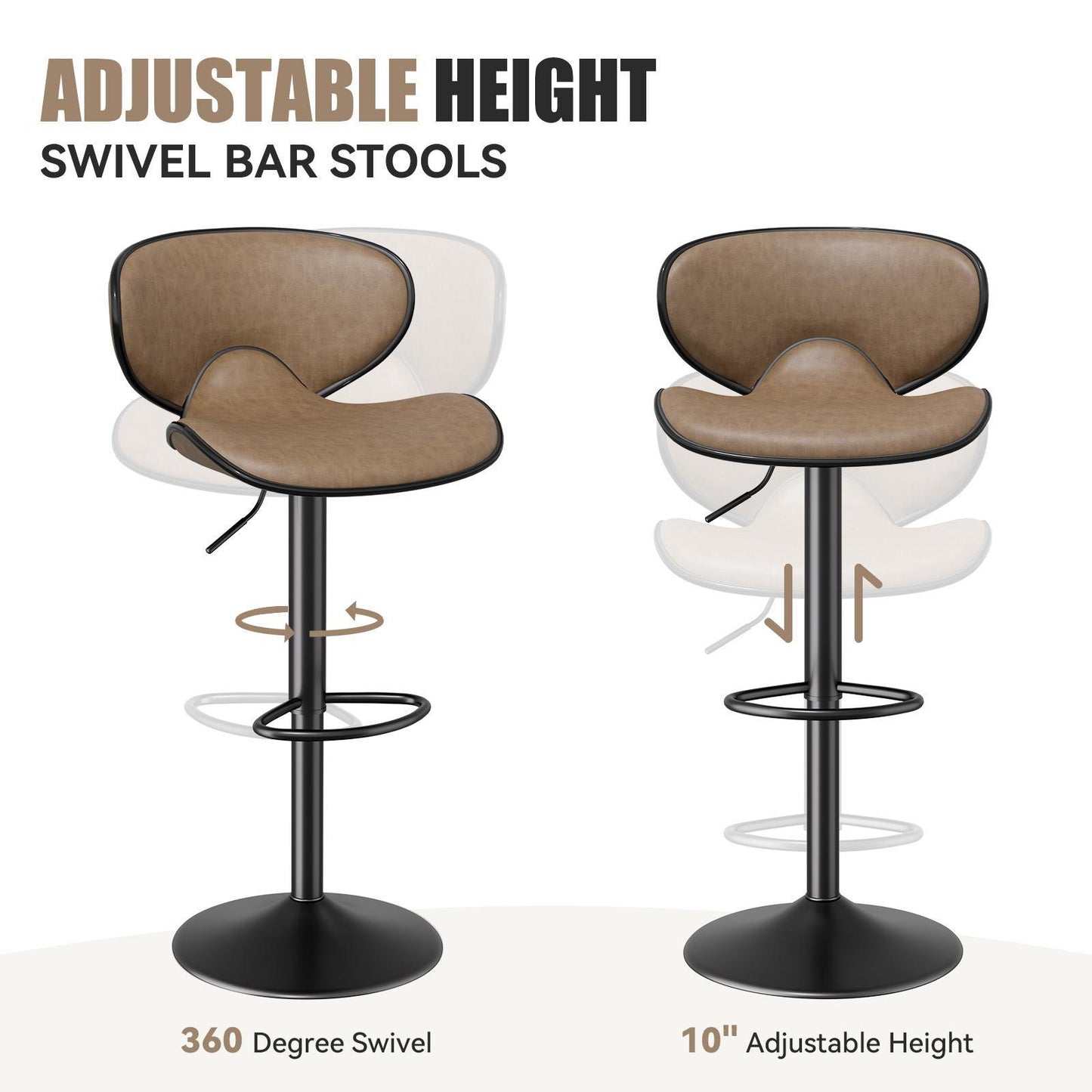 Barhocker Modernes Design, Stilvoll, Multifunktional, Langlebig, Perfekte Kombination aus Ästhetik und Praktikabilität