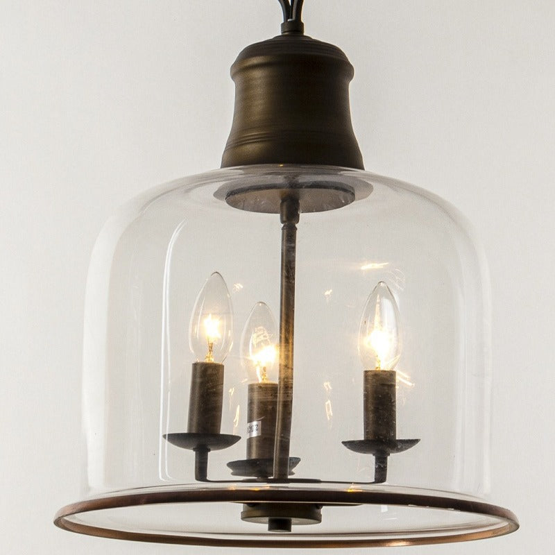 Transparent Glass Chandelier