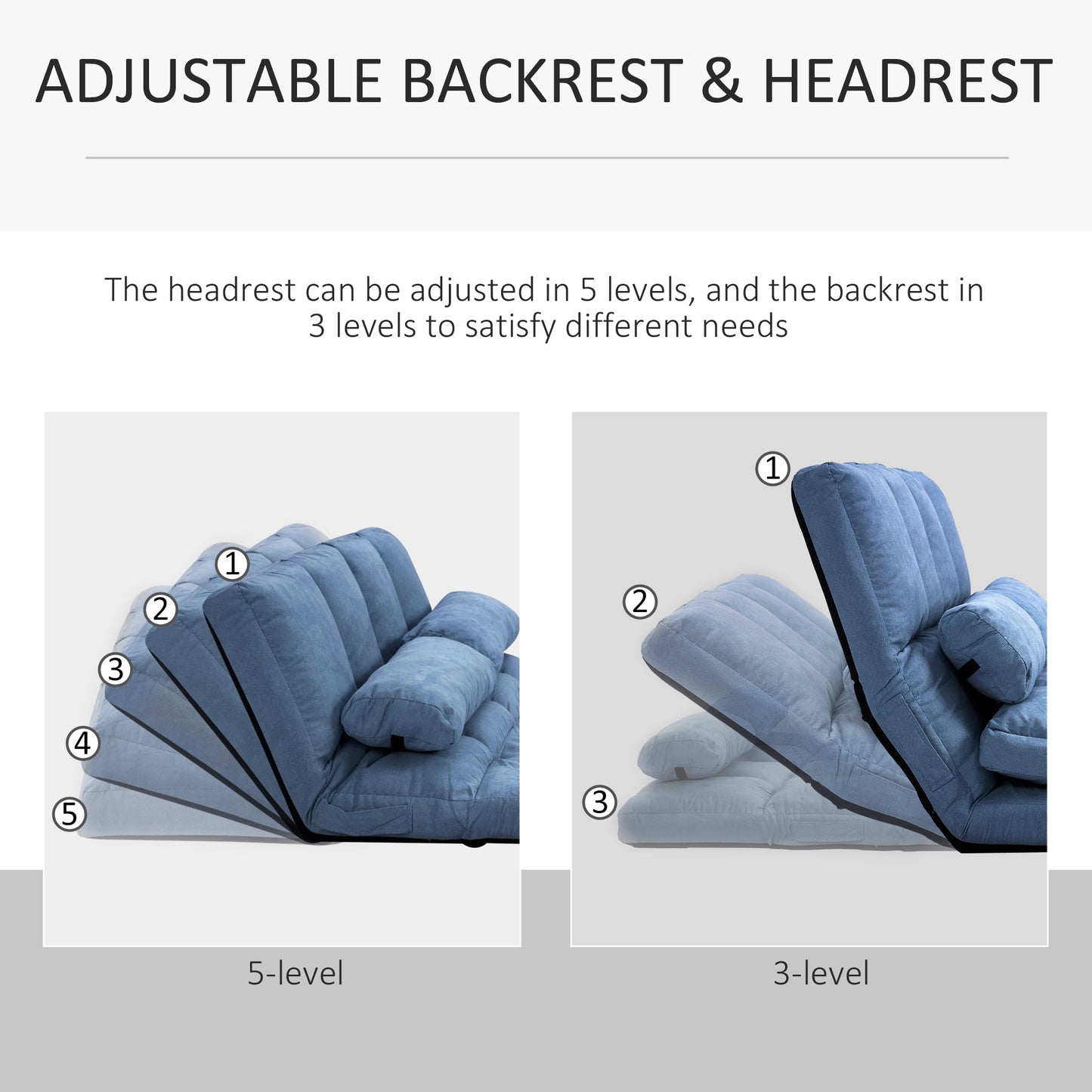 Convertible Floor Sofa Chair