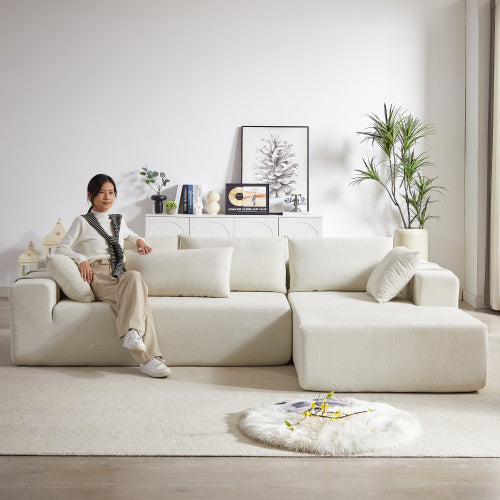 Chenille Modular Sectional Sofa