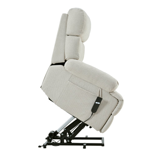 Light Gray Power Recliner