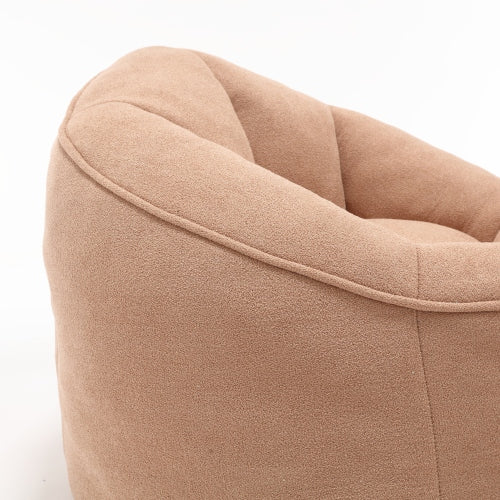 Bettwäsche Bohne Bag Sofa Stuhl Hochdruck-Schaum Bohne Bag Stuhl Material mit gepolstertem Schaum-Polster Komprimierter Bohne Bag mit Fußstütze