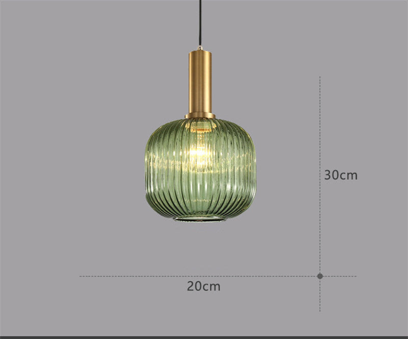 Retro Glass Bar Chandelier