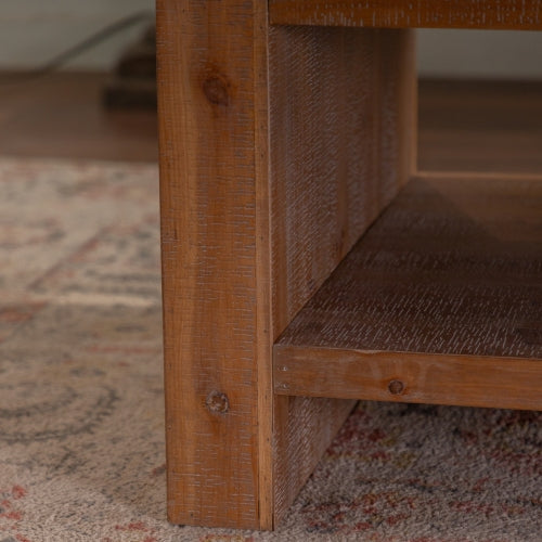 Wood Rustic Coffee Table