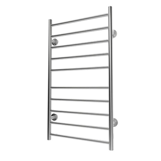 Silver Heated Towel Rack