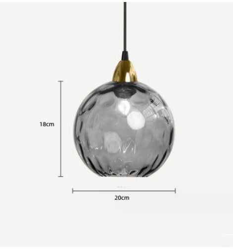 Glass Chandelier Pendant Light