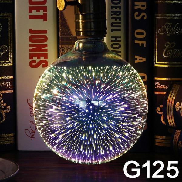 3D Firework LED Bulb