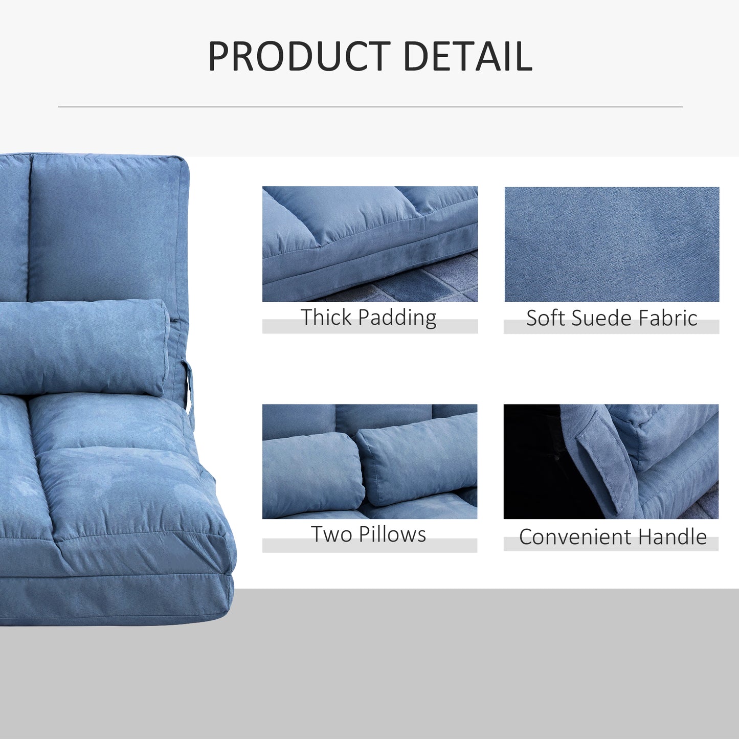 Convertible Floor Sofa Chair