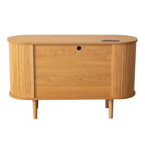 Modern Fluted Sideboard Cabinet