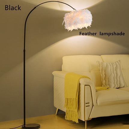 Stehlampe im Schlafzimmer und Arbeitszimmer